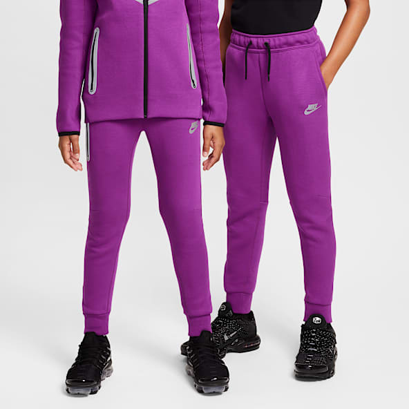 50 100 Purple Full Length Tech Fleece. Nike
